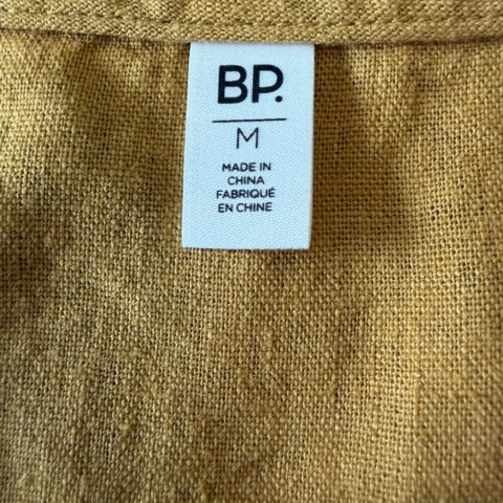 bp Mustard Button-Front Midi Dress - Picture 4 of 9